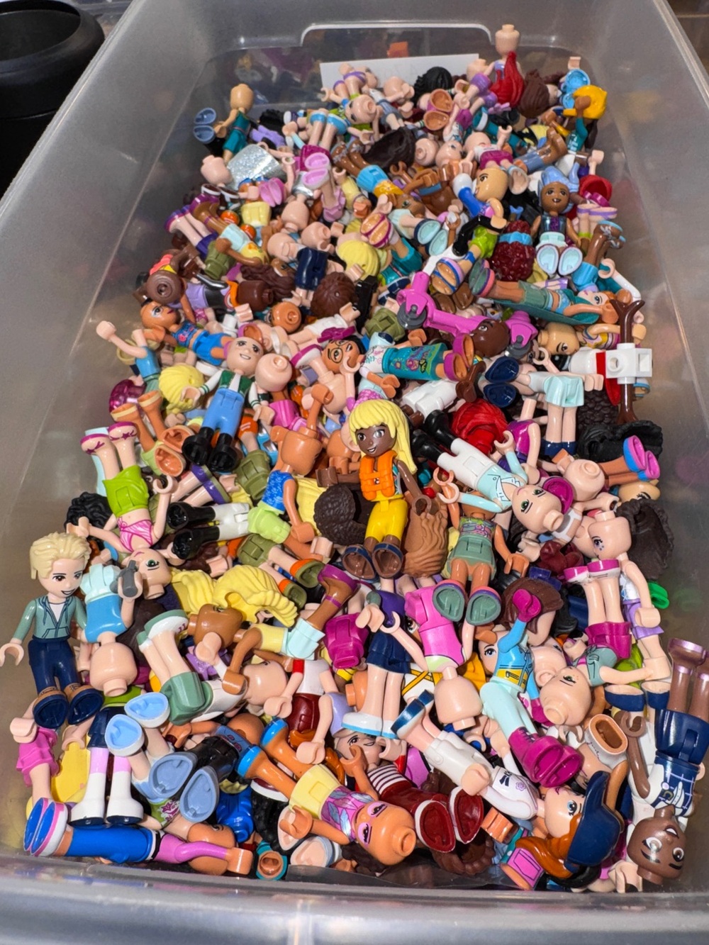HUGE - 2+ Pounds Official LEGO Mixed Friends Minifigures Mini Dolls Figs Lot!